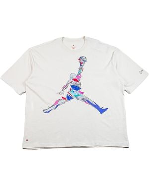 Nike Brooklyn Oversized Graphic T-Shirt "Phantom" Ih0692 030" - Black