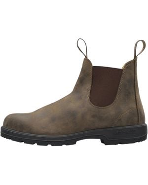 Blundstone Classic Chelsea Boots "Rustic" Bl585" - Black