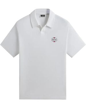 Kith Pique Drew Polo Khm032039 101" - Black