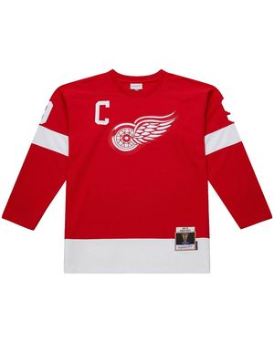 Mitchell & Ness Nhl Dark Jersey Wings 1960 Gordie Howe "Scarlet" Jy9057 Drwscar" - Red