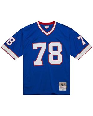 Mitchell & Ness Nfl Legacy Jersey Bills 1990 Bruce Smith "Bills" Lgjycp18055 Bbiroya90Bsm" - Blue