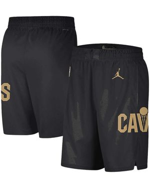 Nike Nba Cavs Basketball Shorts Cv9556 010" - Black