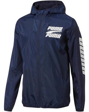 PUMA Rebel Windbreaker Jacket - Blue