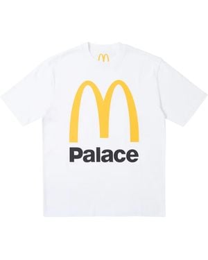 Palace Mcdonald's Logo T-Shirt P25Ts338" - Black