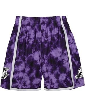 Mitchell & Ness Galaxy Swingman Shorts "Nba La Lakers 2009" Smshkm19054 Lalpurp09" - Purple