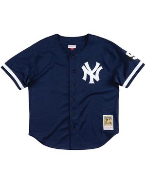 Mitchell & Ness Mlb Mariano Rivera Authentic Batting Practice Jersey "1999 New York Yankees - Blue