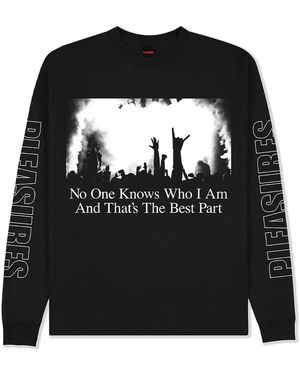 Pleasures Incognito Ls T-Shirt P25W066- - Black