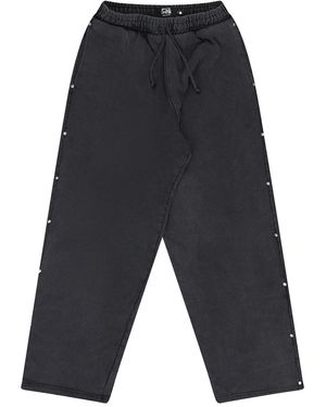 Greedy Unit Screw Joggers "Charcoal" Gut Mbtm 0005" - Black
