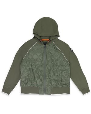 Moose Knuckles Huntington Zip Hoodie Msk Wotw 0007" - Green