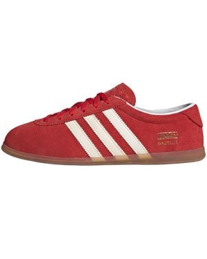 adidas Gazelle Lo Pro "Better Scarlet Cloud Gum" Jr5744" - Red