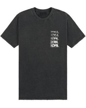RTA Liam Short-Sleeve T-Shirt Smoky" Mexok911 T1192Bkskr" - Black