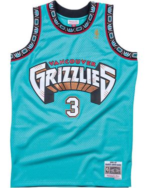 Mitchell & Ness Vancouver Grizzlies Shareef Abdur Rahim Swingman Jersey "1996 - Blue