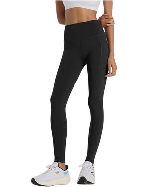 New Balance Sleek Pocket High Rise Legging 27" Wp51275Bk" - Black