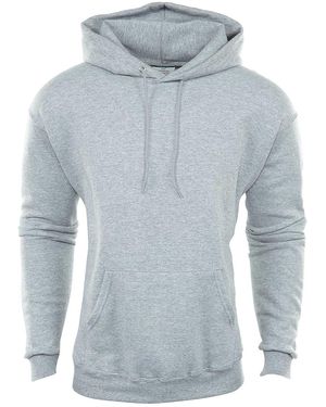 Champion Eco Authentic Hoodie "Light Steel" S700 Light Steel" - Black