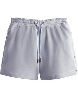 Kith Micro Waffle Graham Shorts "Angelite" Khm060337 466" - Black