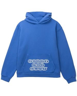 Honor The Gift Chainlink Logo Hoodie Htg250560" - Blue