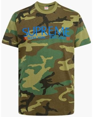 Supreme Nuova York T-Shirt "Fw 20" - Green