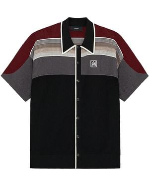 Amiri Ma Sport Shirt Amtokn1086 001" - Black