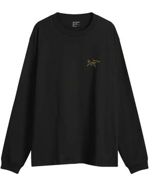 Arc'teryx Kragg Cotton Longsleeve Shirt X000009714 001929" - Black