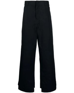 Palm Angels Sartorial Waistband Work Trousers Pmcg003E23Fab0014603" - Black