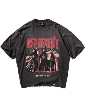 Represent Dream On Tour Ss T-Shirt Mlm100593-Sfg" - Black