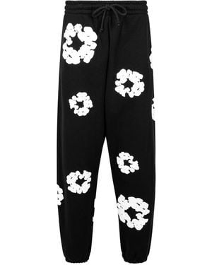 DENIM TEARS Cotton Wreath Joggers Dt25" - Black