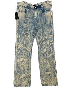 RTA Jonas Straight Leg Jeans "Albite" Ms23D423 B1327Albit" - Black