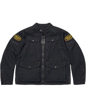Supreme Vanson Leathers Cordura Jacket "Ss26 - Black