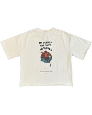 Astrum My Desires T-Shirt "Cream" Ast037" - Black