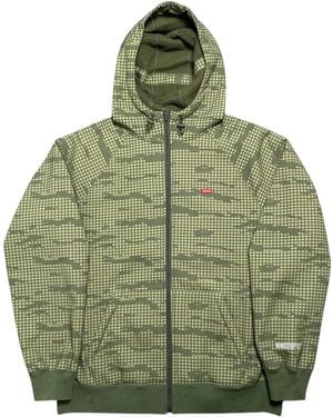Supreme Windstopper Zip Up Hooded Sweatshirt "Fw21 - Green