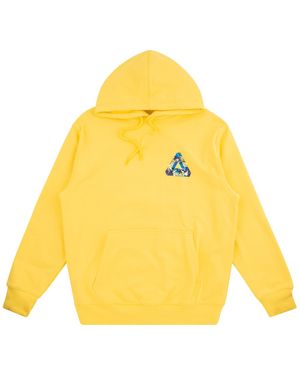 Palace Tri-Camo Hood P19Hd073" - Yellow