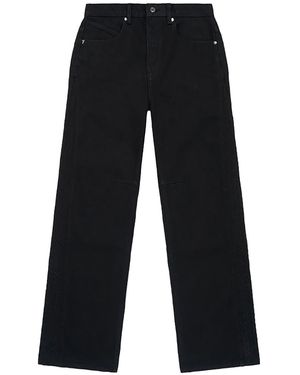 RTA Zed Straight Leg Jeans 3D Cross" Mexod1230 J2118Bkdro" - Black