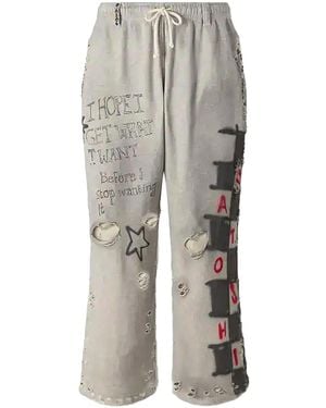Satoshi Nakamoto Get What I Want Sweatpant Sat080" - Black