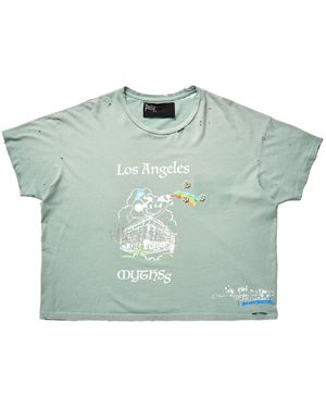 PALY Mythss T-Shirt 2U002Q1010Tea" - Green