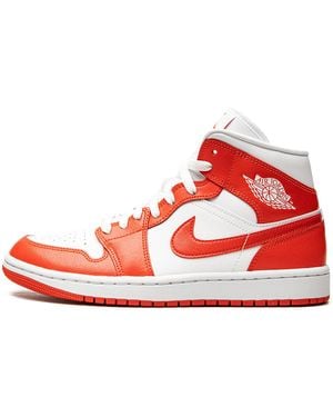 Nike Air 1 Mid "Habanero" Bq6472 116" - Red