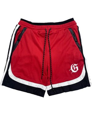 GODSPEED NEW YORK First String Mesh Shorts Gs251" - Red