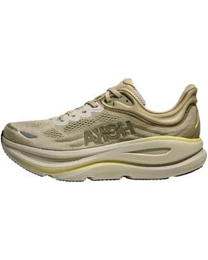 Hoka One One One Bondi 9 "Grassland Oyster Mushroom" 1162011 Gssl" - Black