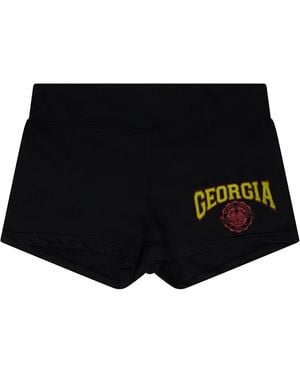 Sp5der Georgia Tiny Shorts 482" - Black
