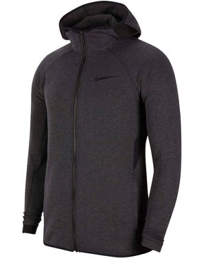 Nike Showtime Full Zip Hoodie At3224 032" - Black