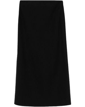 The Row Ikko Skirt 8557 Y498 Blk" - Black