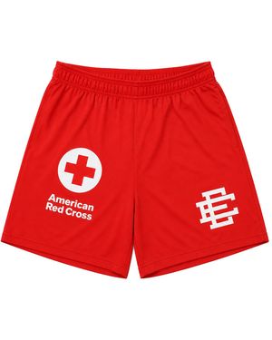 Eric Emanuel Ee Basic Shorts Cross" Ee908" - Red