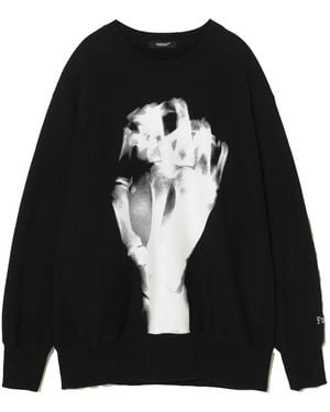 Undercover Faust Sweatshirt Uc2E48156" - Black