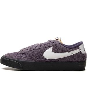 Nike Blazer Low 77 "Vintage Dark Raisin" Fq8060 500" - Black
