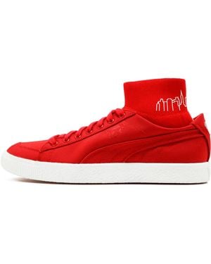 PUMA Clyde Sock "Manhattan Portage" 366185 02" - Red