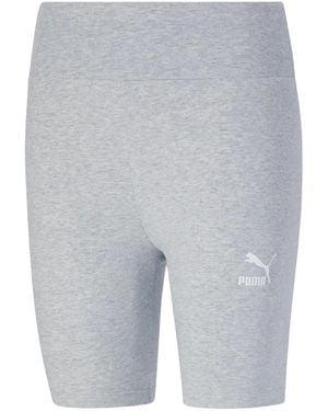 PUMA Classic Tight 7" Shorts "Light Heather 531871 04" - Black