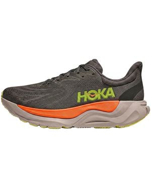 Hoka One One Arahi 8 "Asphalt Gravel" 1168690 Ahlt" - Black