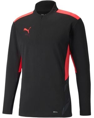 PUMA Individualcup Training 1/4 Zip Top 657544 43" - Black