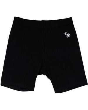 Chrome Hearts Biker Shorts Chrm1180" - Black