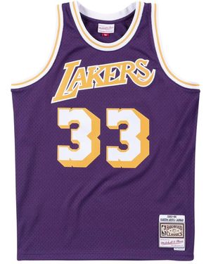 Mitchell & Ness Swingman Jersey "Nba Lakers 83 Kareem Abdul-Jabbar" Smjyac18109 Lalpurp83Kab" - Black