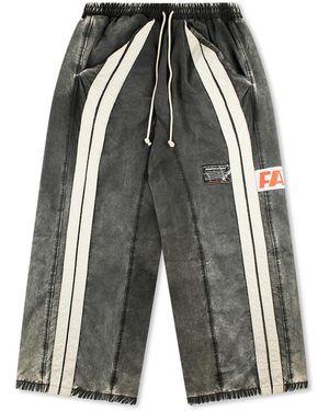 RRR123 Trappist Penta Pant Washed Trpp Pa08" - Black